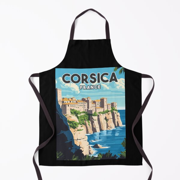 Item preview, A Vintage Illustration of Corsica - France designed and sold by GoodOldVintage.