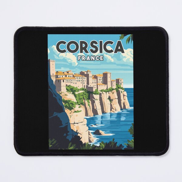 Item preview, A Vintage Illustration of Corsica - France designed and sold by GoodOldVintage.