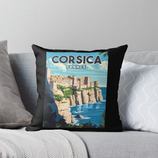 Item preview, A Vintage Illustration of Corsica - France  designed and sold by GoodOldVintage.