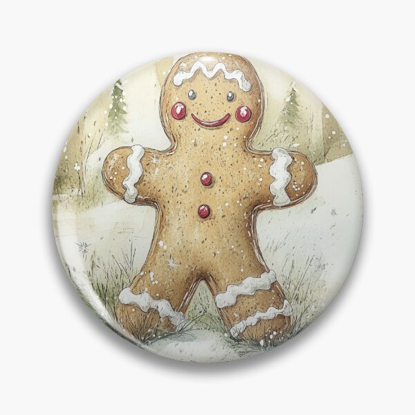 Item preview, Festive Gingerbread Figures with Rustic Charm designed and sold by Piotrek0001.