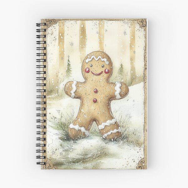Item preview, Festive Gingerbread Figures with Rustic Charm designed and sold by Piotrek0001.