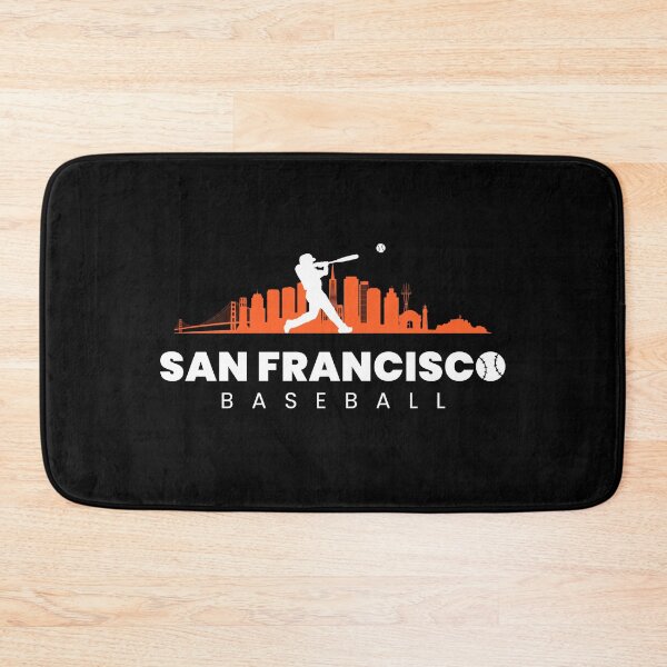 Item preview, San Francisco Baseball Minimalist City Skyline designed and sold by OffTheBat.