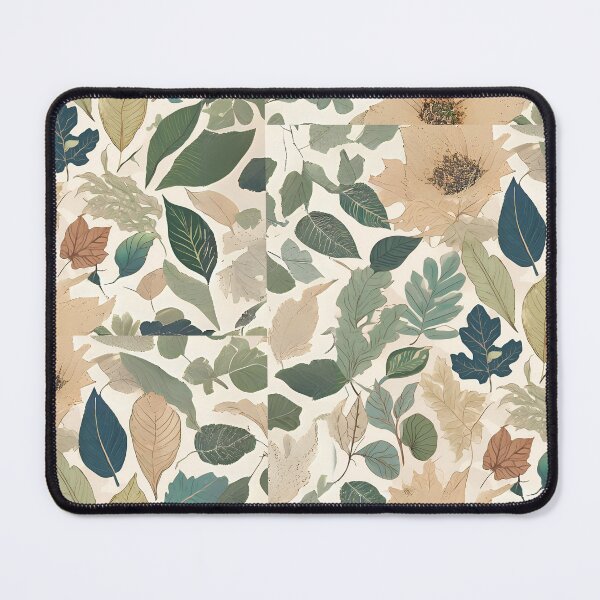 Item preview, Vintage Autumn Falling Leaves Print Dreamy Romantic designed and sold by stxaris.