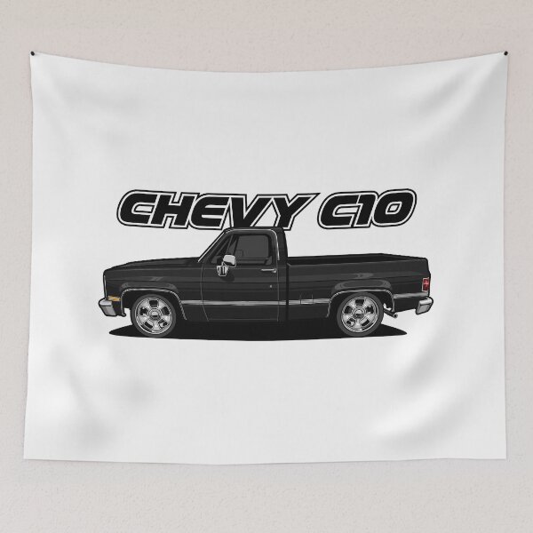 Item preview, Black - 1981 Chevrolet C10 Scottsdale designed and sold by vektoranda.