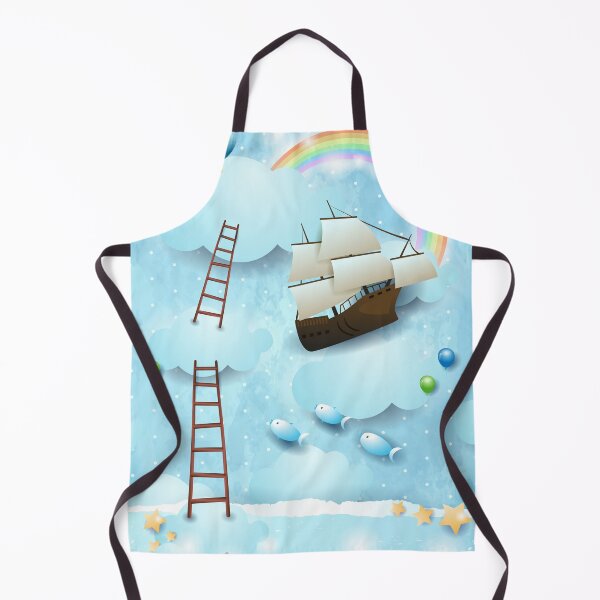Item preview, Daydreaming, ghost ship and ladders designed and sold by LuisaVenturoli.