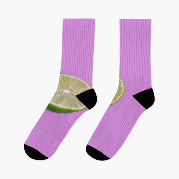 Item preview, Half limes on pink designed and sold by Photopat.