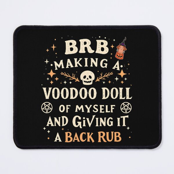 Item preview, Making a voodoo doll of myself and giving it a back rub designed and sold by blackbean21.