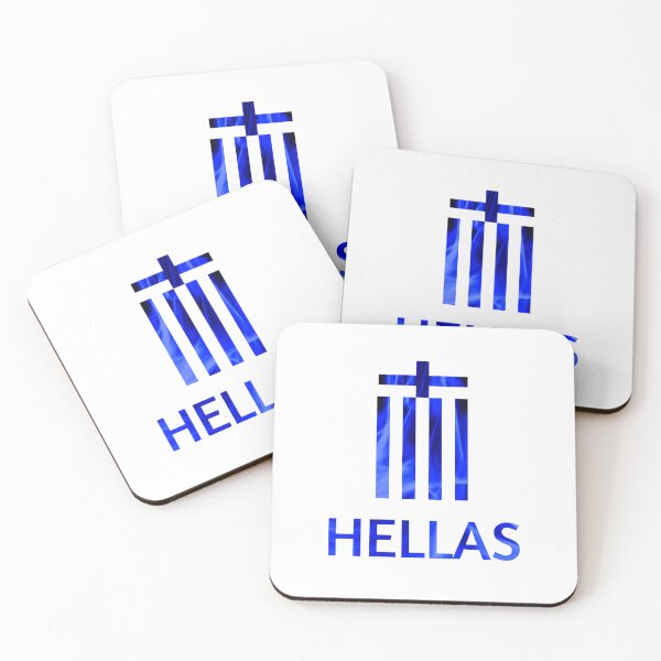 Aperçu de l'œuvre Grèce Hellas flammes bleues créée et vendue par VRedBaller.