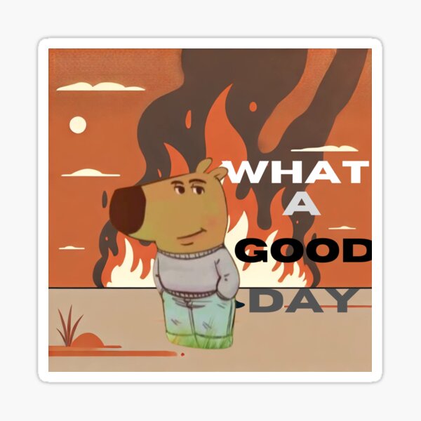 Stay Chill, Stay Cool || Chill Guy || Memes Sticker