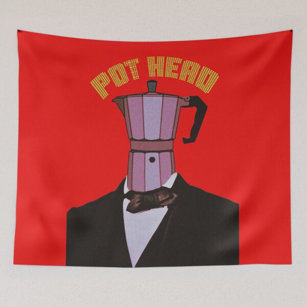 Item preview, pot coffee head  designed and sold by zupperman.