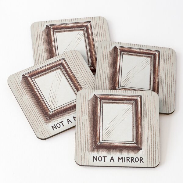 Item preview, Not A Mirror designed and sold by IskandarDesigns.