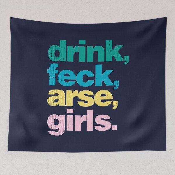 Item preview, Drink, Feck, Arse, Girls. Father Jack Hackett - Multicolor designed and sold by unrealindeed.