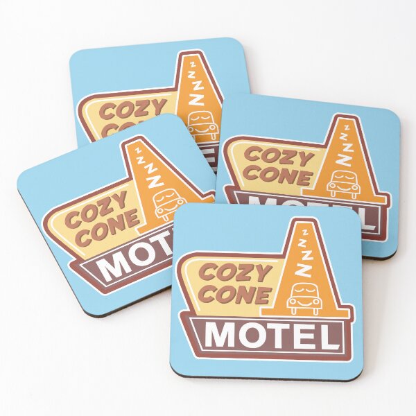 Item preview, Cozy Cone Motel Radiator Springs Sticker designed and sold by hazelthewriter.