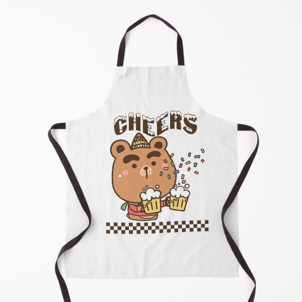 Item preview, Santa bear is Cheers Beer designed and sold by JiraVibes.