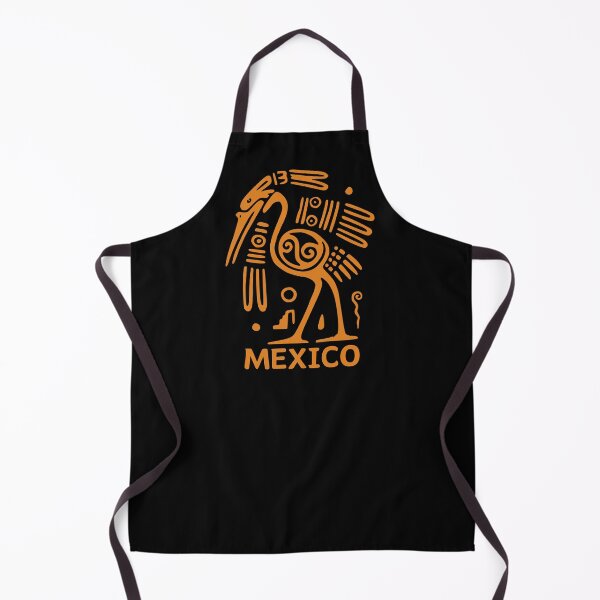 Vista previa del artículo con la obra «Pájaro étnico maya azteca México», diseñado y vendido por ToxiCool.