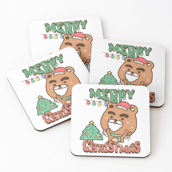 Item preview, Santa bear is Merry Christmas designed and sold by JiraVibes.