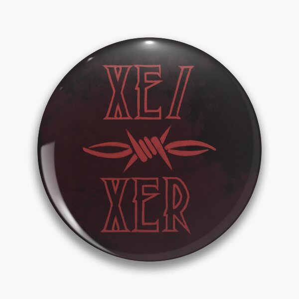 Item preview, Xe/Xer pronoun edgy alt design designed and sold by robisnotadeer.