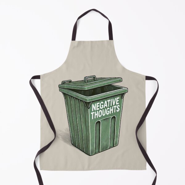 Item preview, Negative Thoughts Trash Bin designed and sold by IskandarDesigns.