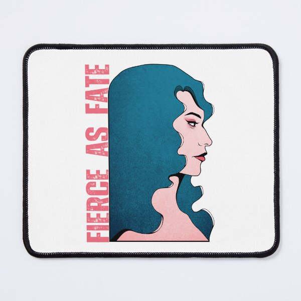 Item preview, Fierce as Fate Femme Fatale | Pink and Teal designed and sold by ObsidianDaz.