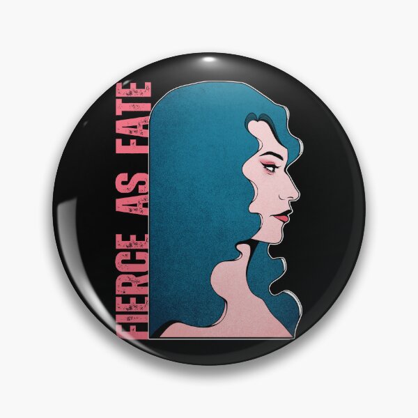Item preview, Fierce as Fate Femme Fatale | Pink and Teal designed and sold by ObsidianDaz.