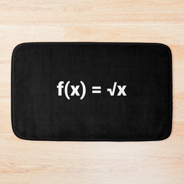 Item preview, f(x) = √x designed and sold by Text-based T-Shirts and Gifts.