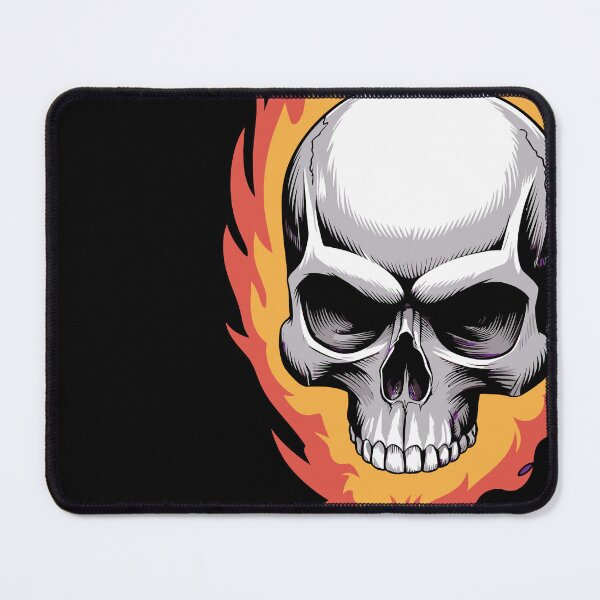 Item preview, Flaming Skull designed and sold by deathanarchy.