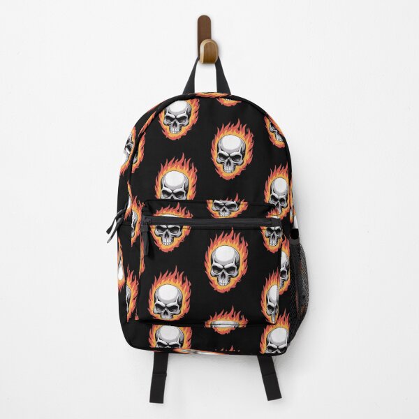 Item preview, Flaming Skull designed and sold by deathanarchy.