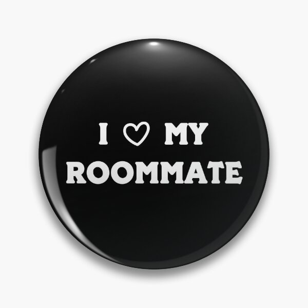 Item preview, I Love My Hot Roommate I Heart My Hot Roommate designed and sold by Slassyat.