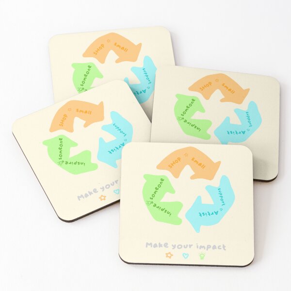 Item preview, Support Big, Shop small, Make your impact designed and sold by petiteToulon.