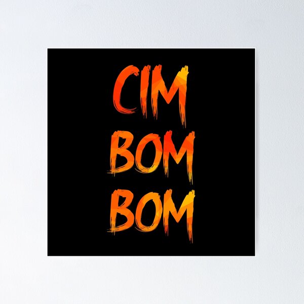 Item preview, Cim bom bom geo orange designed and sold by VRedBaller.