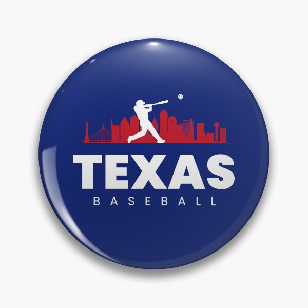 Artikelvorschau, Texas Baseball Minimalistische Stadt Skyline entworfen und verkauft von OffTheBat.