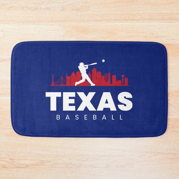 Item preview, Texas Baseball Minimalist City Skyline designed and sold by OffTheBat.
