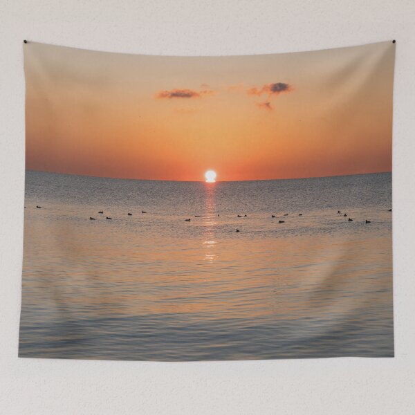 Item preview, Fata Morgana Sunrise with Ducks designed and sold by Georgia Mizuleva.