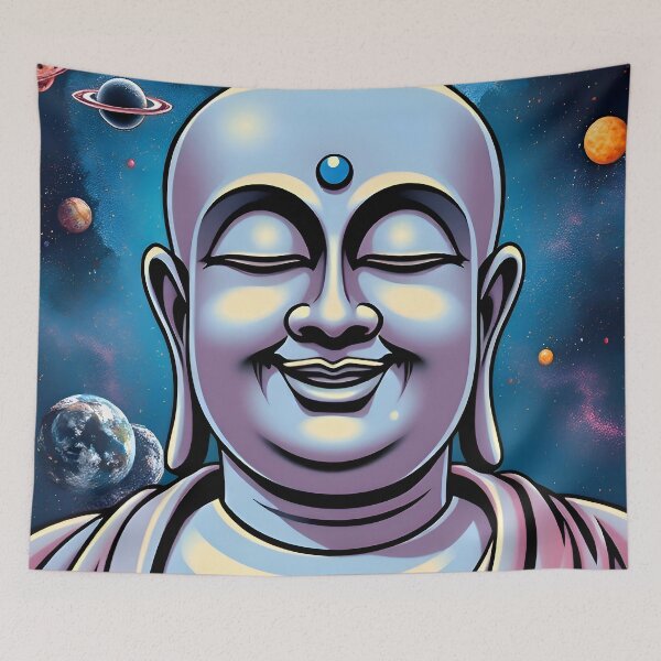 Item preview, The smiling budha designed and sold by Beetlemot.