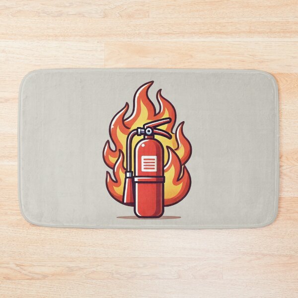 Item preview, Fire Extinguisher on Fire designed and sold by IskandarDesigns.