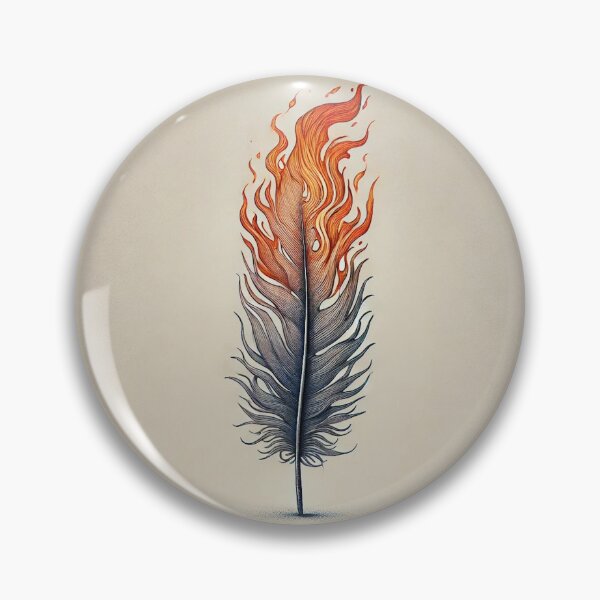 Item preview, Burning Feather designed and sold by IskandarDesigns.