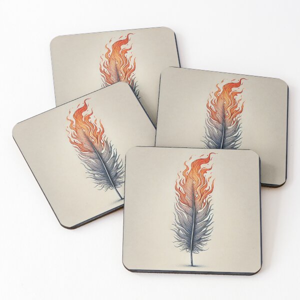 Item preview, Burning Feather designed and sold by IskandarDesigns.
