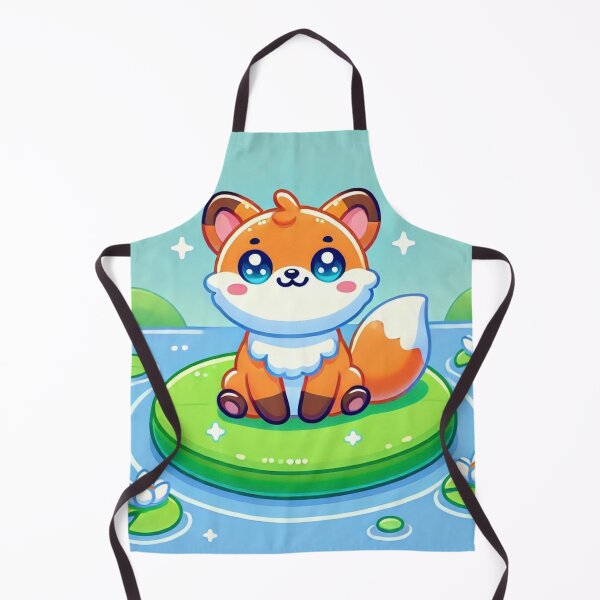 Item preview, Fox on Lily Pad designed and sold by IskandarDesigns.