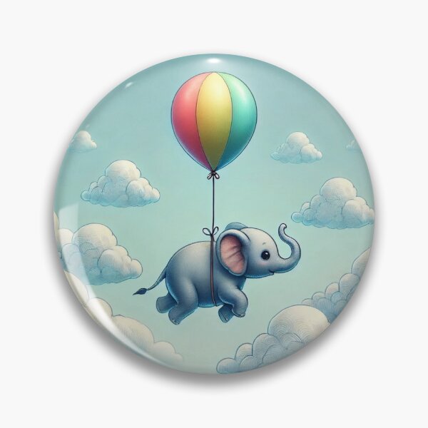 Item preview, Elephant Between Clouds designed and sold by IskandarDesigns.