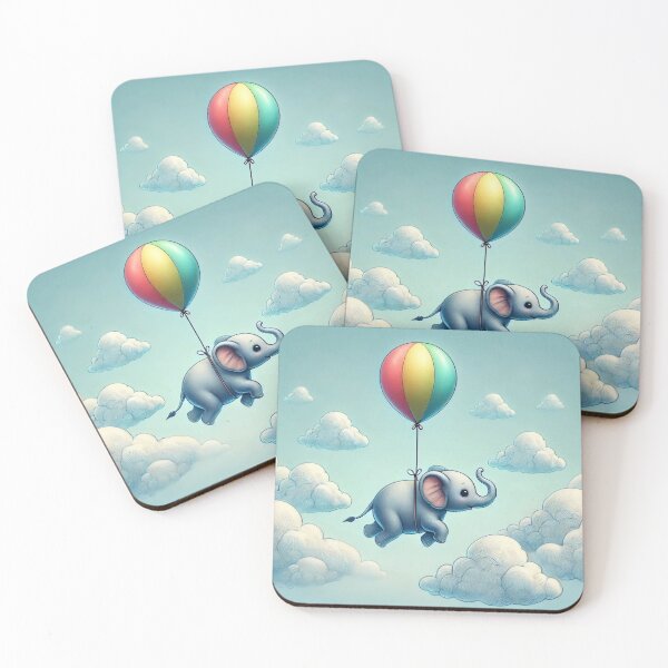 Item preview, Elephant Between Clouds designed and sold by IskandarDesigns.