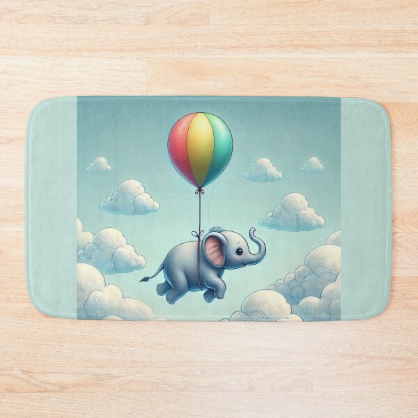Item preview, Elephant Between Clouds designed and sold by IskandarDesigns.