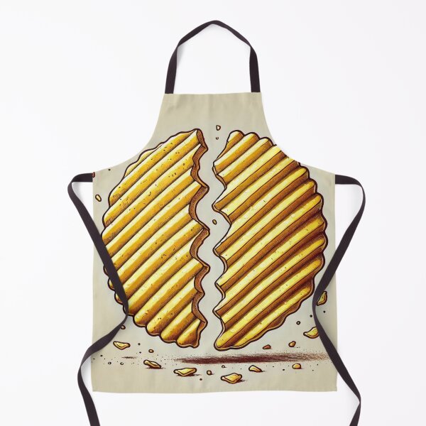 Item preview, Cracked Wavy Potato Chip designed and sold by IskandarDesigns.