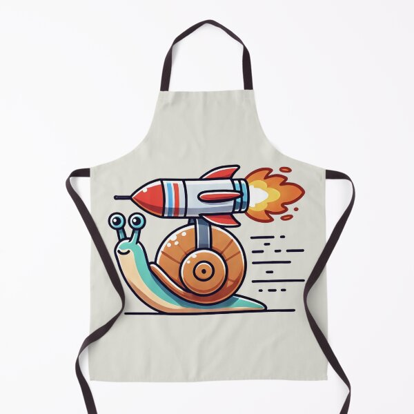 Item preview, Snail With Rocket designed and sold by IskandarDesigns.