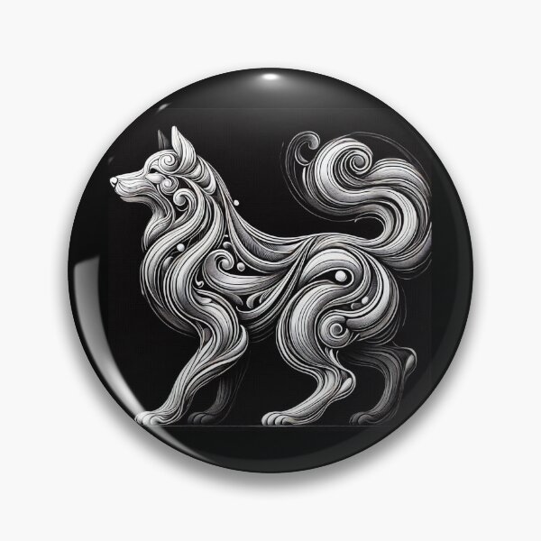 Item preview, The Art of a Mystical Wolf designed and sold by Sadia  Jannat.