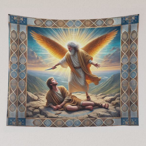 Item preview, The Test of Faith: Abraham and Isaac designed and sold by Meta2Physical.