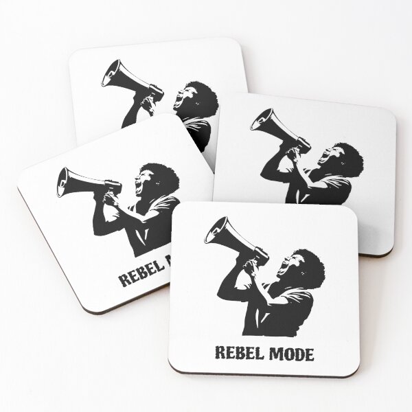 Item preview, Rebel Mode The Black Voice Of Rebellion A Cry Through The Megaphone designed and sold by SplashTastic.