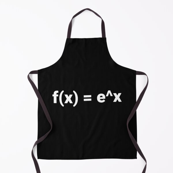 Item preview, f(x) = e^x designed and sold by Text-based T-Shirts and Gifts.