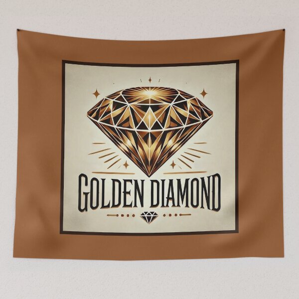 Item preview, Golden Diamond designed and sold by IskandarDesigns.