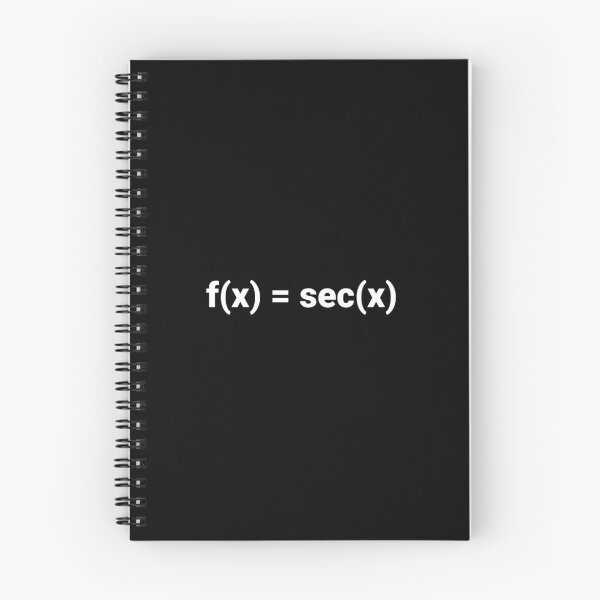 Item preview, f(x) = sec(x) designed and sold by Text-based T-Shirts and Gifts.