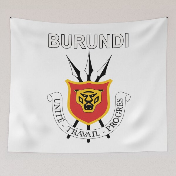 Item preview, Burundi Crest National Pride Design designed and sold by merchhost.